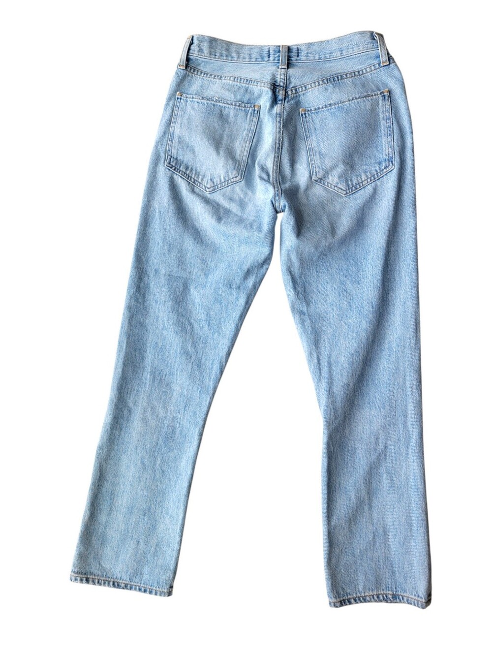 Agolde Riley High Rise Straight Crop Shatter Size 26 - Picture 6 of 9